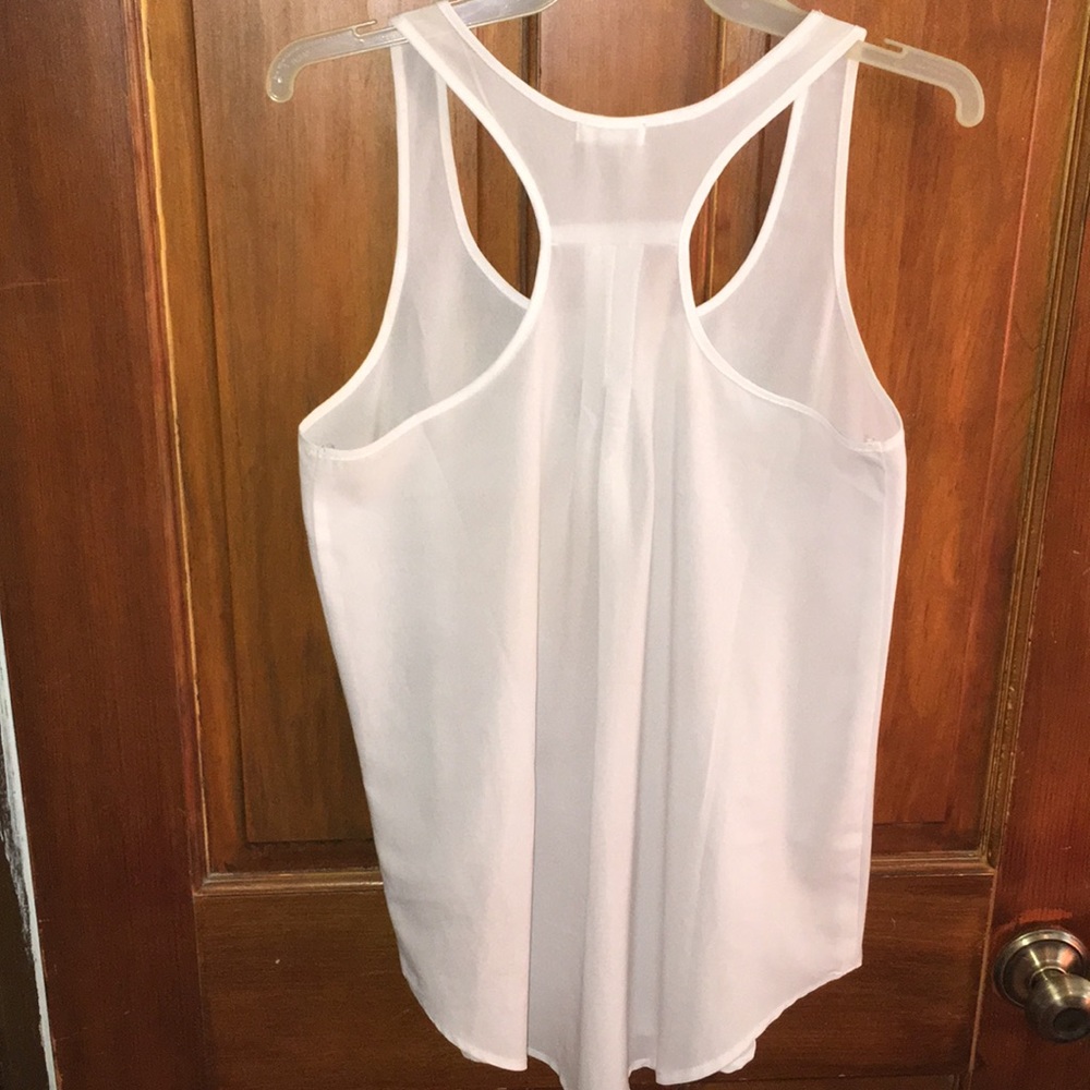 White Tank Top - Picture 2 of 3